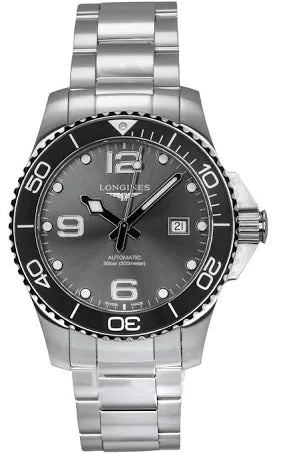 Longines HydroConquest 43mm Mens Watch Grey