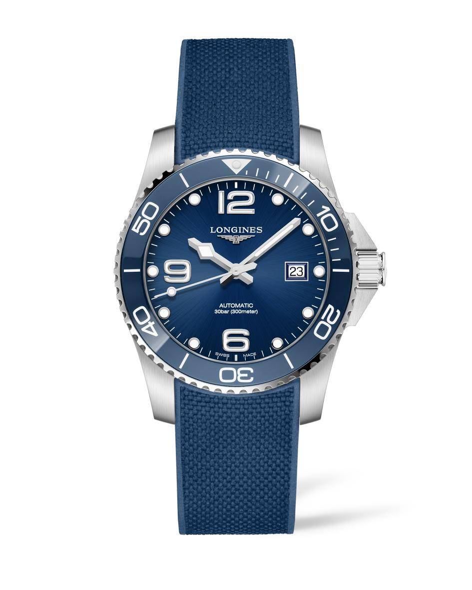 Longines HydroConquest 43mm Mens Watch Grey