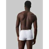 Thumbnail for Calvin Klein 3 Pack Low Rise Trunks - White/Stripe/Black L