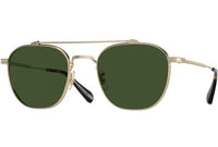 Thumbnail for Oliver Peoples Mandeville OV1294ST Gold Green Sunglasses
