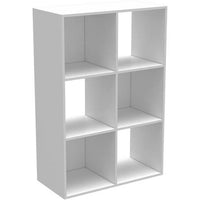 Thumbnail for Flexi Storage Clever Cube White 2 x 3 Compact Storage Unit