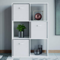 Thumbnail for Flexi Storage Clever Cube White 2 x 3 Compact Storage Unit