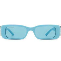 Thumbnail for Balenciaga BB0096S Sunglasses 025 Blue