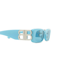 Thumbnail for Balenciaga BB0096S Sunglasses 025 Blue