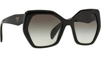 Thumbnail for Prada Pr 16RS 1AB0A7 Black Sunglasses