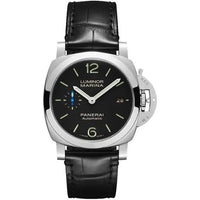 Thumbnail for Panerai Luminor Marina Quaranta 40mm Black Dial Automatic Strap Watch