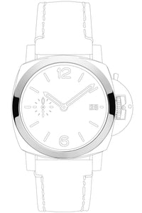 Thumbnail for Panerai Luminor Marina Quaranta 40mm Black Dial Automatic Strap Watch