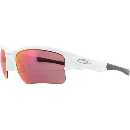 Oakley Quarter Jacket Sunglasses - Polished White / Prizm Field