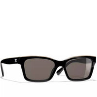 Thumbnail for Chanel Square Sunglasses CH5417 Black/Beige