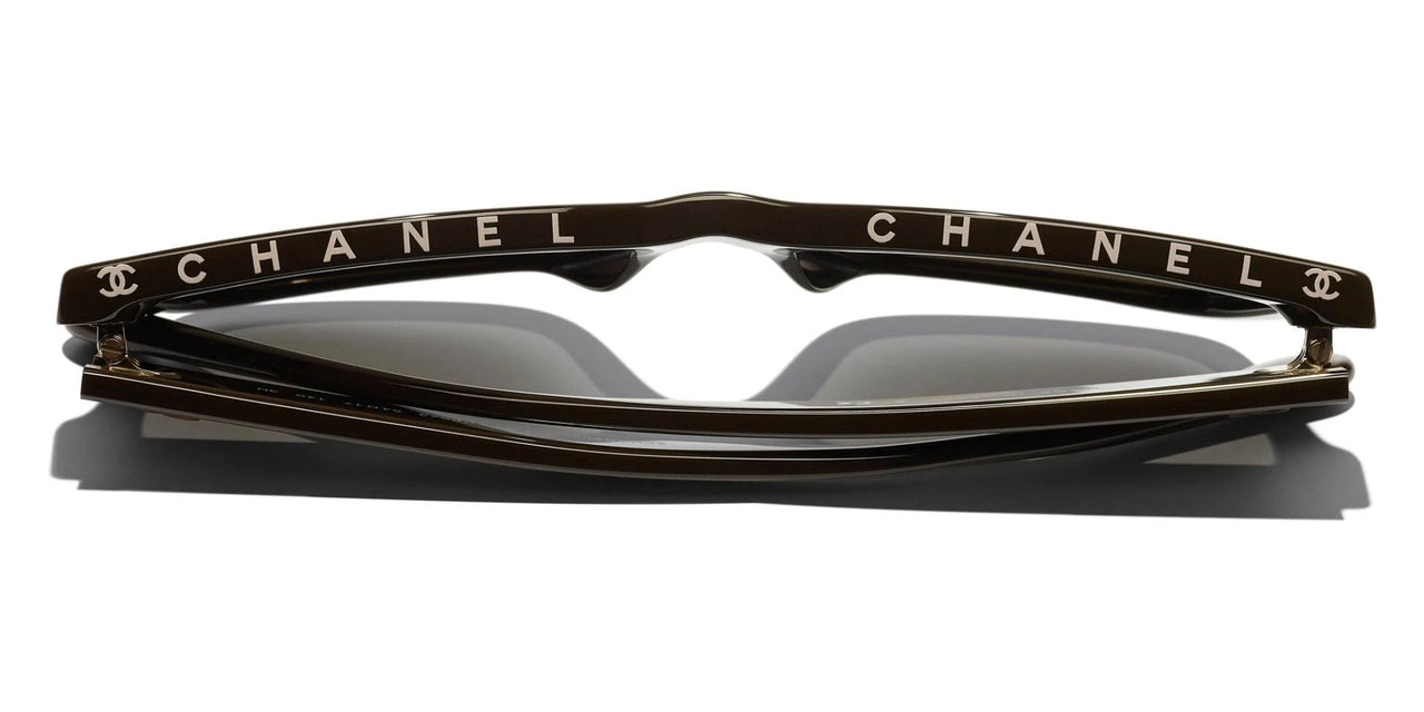 Chanel Square Sunglasses CH5417 Black/Beige