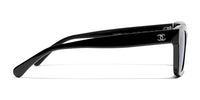 Thumbnail for Chanel Square Sunglasses CH5417 Black/Beige