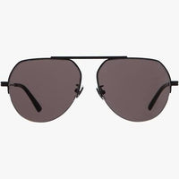 Thumbnail for Bottega Veneta Women's BV1150S Full Metal Aviator Sunglasses Silver