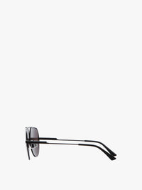 Thumbnail for Bottega Veneta Women's BV1150S Full Metal Aviator Sunglasses Silver