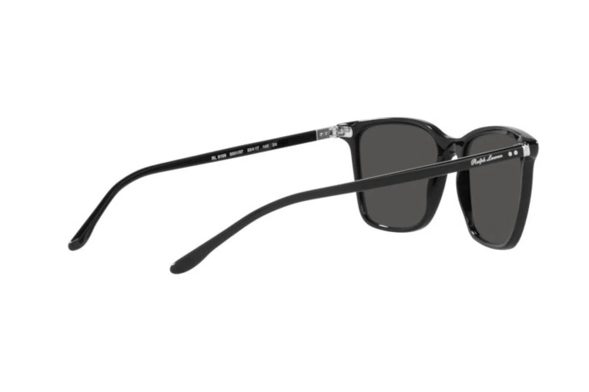 Ralph Lauren RL8199 Sunglasses 500187 Shiny Black