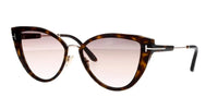 Thumbnail for Tom Ford Anjelica-02 Sunglasses 01B Black