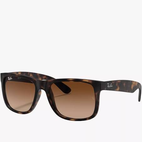 Ray-Ban RB4165 Justin Rectangular Sunglasses