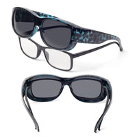 Thumbnail for Face Shadow Polarized Sunglasses Fit Over Glasses For Women Oversized Sunglasses ...