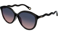 Thumbnail for Chloé Zelie CH0087S 001 57 Sunglasses