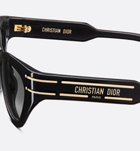 Thumbnail for Dior DiorSignature B7i Black Butterfly Sunglasses - Women
