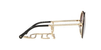 Thumbnail for CHANEL 4245 Sun Glasses 135 58 18 C395/S6 Golden frame Grey gradient lenses Metal