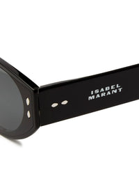 Thumbnail for Isabel Marant Cat-eye Sunglasses - Black - One Size