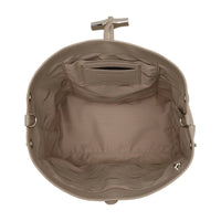 Thumbnail for Longchamp Le Roseau M Grained Leather Shoulder Bag