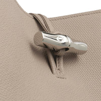 Thumbnail for Longchamp Le Roseau M Grained Leather Shoulder Bag