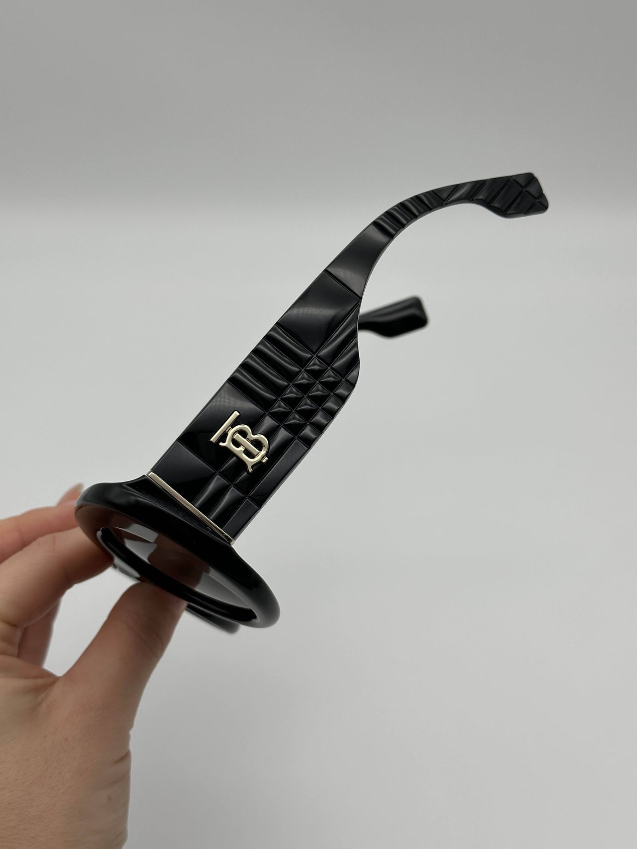 brand new burberry be4370u margot 300187 black/dark grey women sunglasses