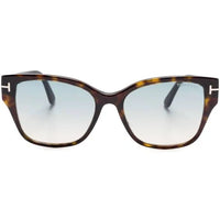 Thumbnail for Tom Ford Eyewear Elsa square-frame Sunglasses - Brown