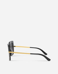 Thumbnail for Dolce & Gabbana Half Print Sunglasses - Black