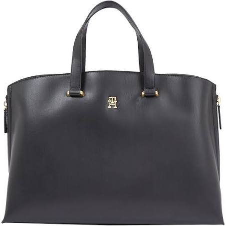 Tommy Hilfiger Women's TH Modern Tote Black