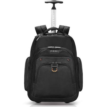 Everki Atlas Backpack with Wheels Black