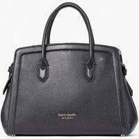 Thumbnail for Kate Spade New York Knott Medium Satchel Black