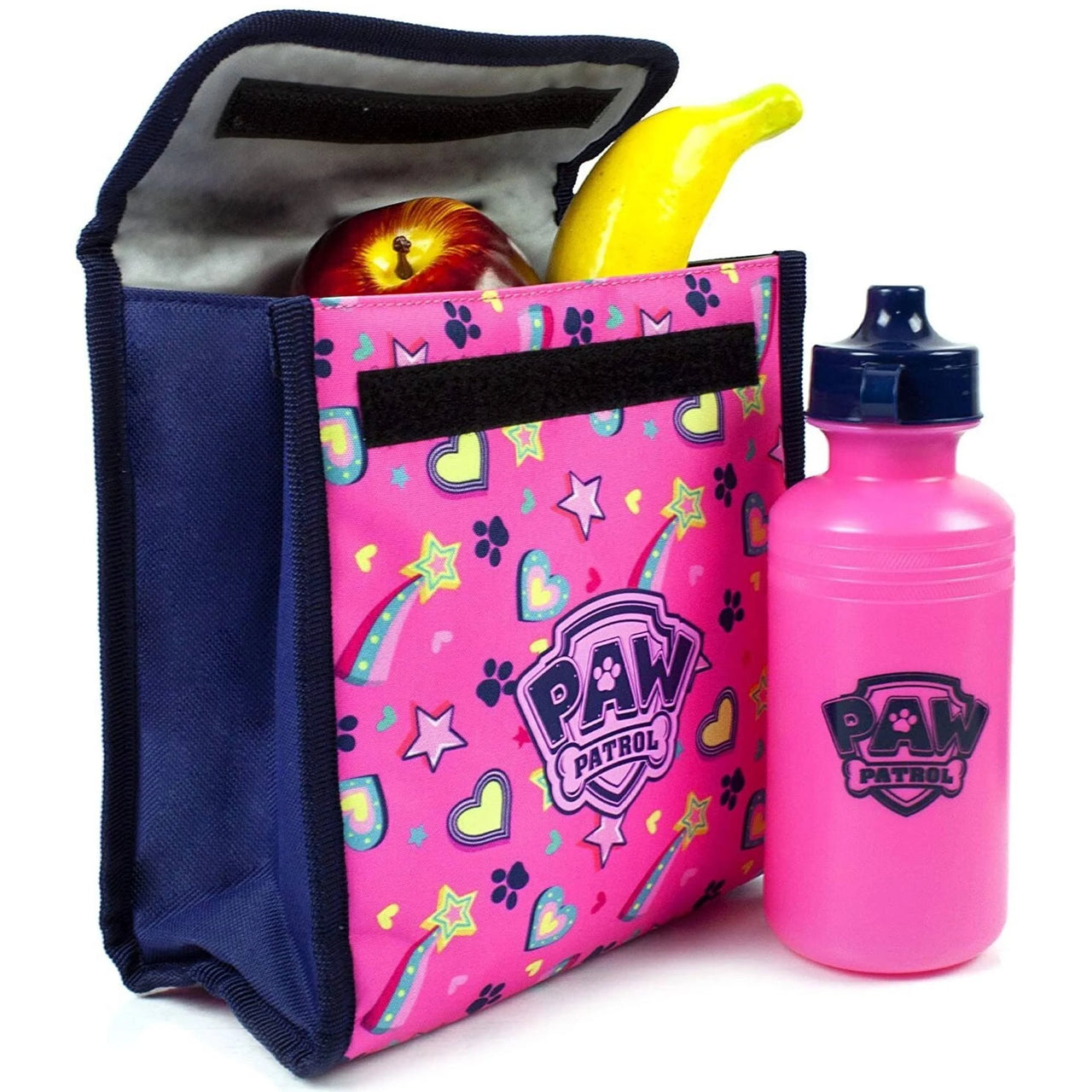 Paw Patrol Backpack Set (Pack of 4) (One Size, Pink/Navy)