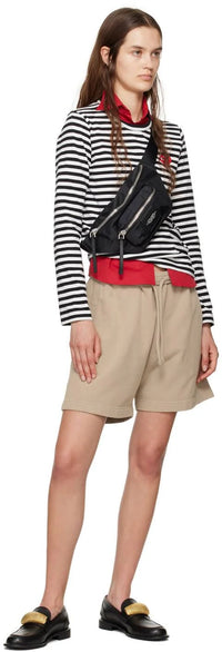 Thumbnail for Marc Jacobs Black 'The Biker Nylon' Belt Bag