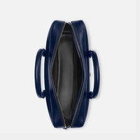 Thumbnail for Montblanc Meisterstück Blue Leather Laptop Briefcase Bag and Document Case