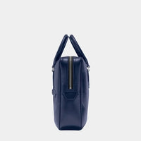 Thumbnail for Montblanc Meisterstück Blue Leather Laptop Briefcase Bag and Document Case