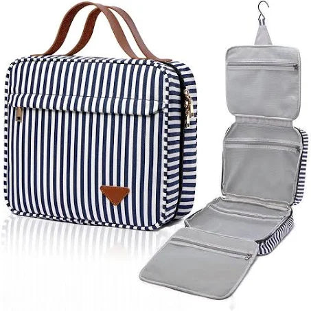 Hanging Travel Toiletry Bag,Large Capacity Cosmetic Travel Toiletry Organizer For ...