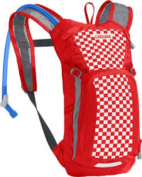 Thumbnail for CAMELBAK - Kids' Mini M.U.L.E. 50 oz Hydration Pack Racing Red Check