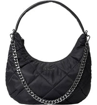 Thumbnail for MZ Wallace Quilted Bowery Shoulder Bag Black/Gunmetal