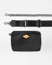 Thumbnail for MZ Wallace Quilted Bowery Shoulder Bag Black/Gunmetal