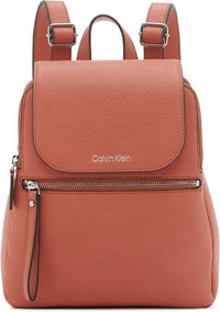 Thumbnail for Calvin Klein Elaine Bubble Lamb Novelty Key Item Flap Backpack