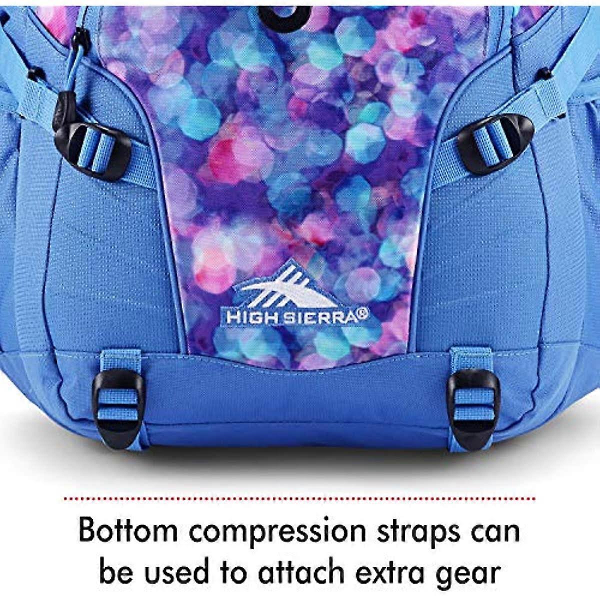 High Sierra Loop-Backpack School Travel or Work Bookbag with tablet-sleeve Shine ...