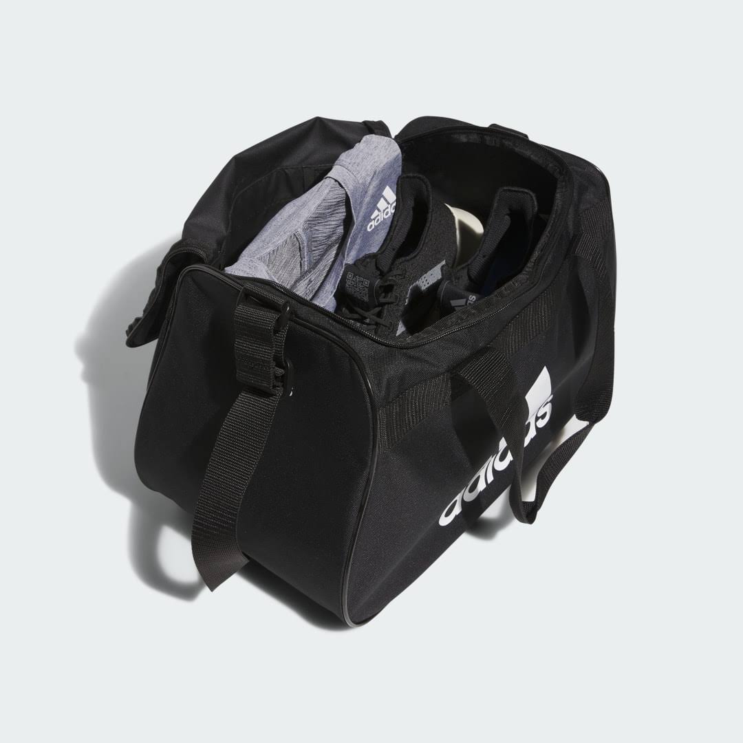 Adidas Diablo Small II Duffel Gym Bag Women Men Classic Black/White Nwt 716106962141