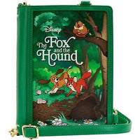 Thumbnail for Loungefly - The Fox & The Hound - Classic Book Convertible Crossbody