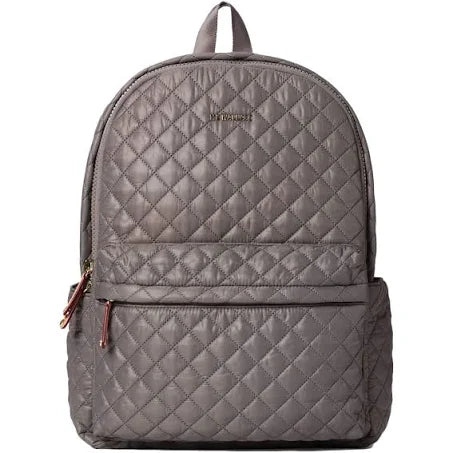 MZ Wallace Metro Backpack Deluxe - Magnet - Grey - Size: Default Title