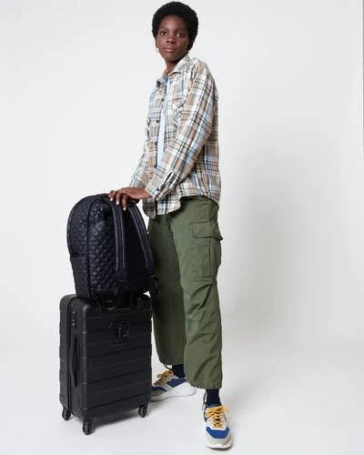 MZ Wallace Metro Backpack Deluxe - Magnet - Grey - Size: Default Title