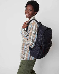 Thumbnail for MZ Wallace Metro Backpack Deluxe - Magnet - Grey - Size: Default Title
