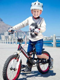 Thumbnail for Crazy Safety Shark Bicycle Helmet - Grey
