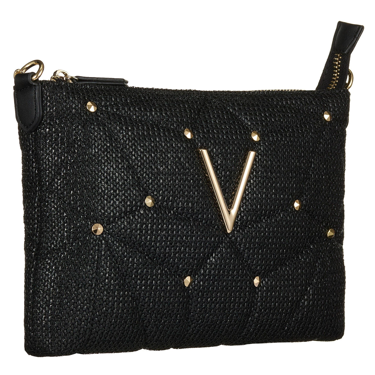 Valentino Womens Black Emily Pochette | One Size